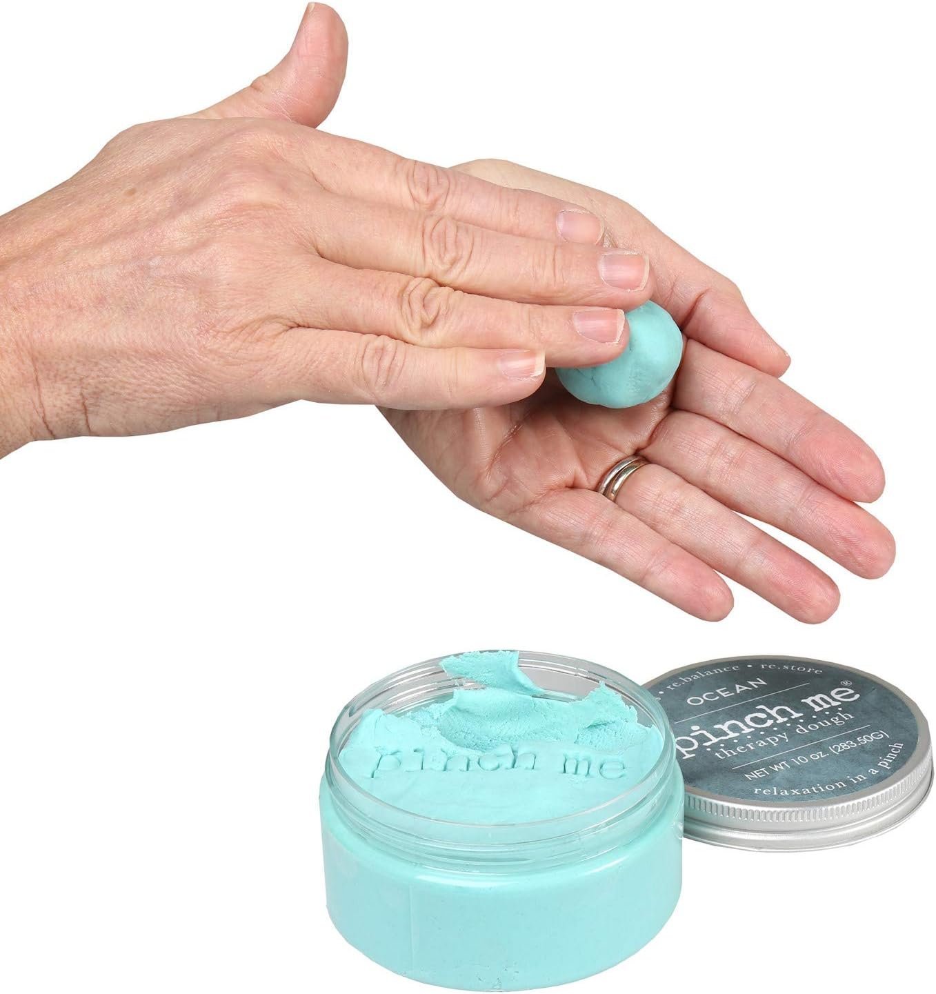 Pinch Me Therapy Dough - Holistic Aromatherapy Stress Relieving Putty - 10 Ounce Spa Scent