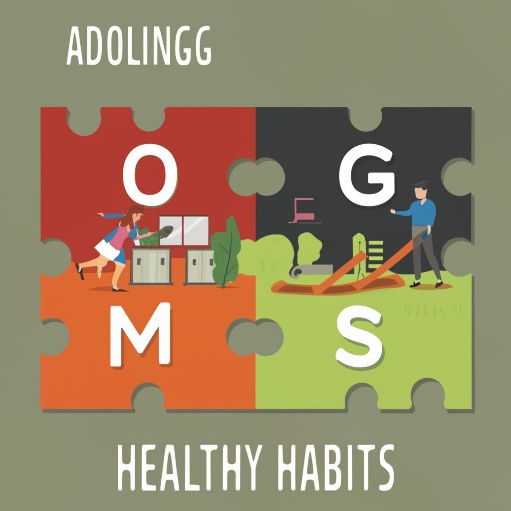 Healthy habits wellness riddle